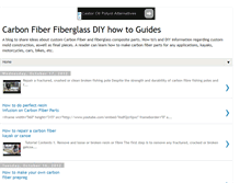 Tablet Screenshot of carbonfiberdiy.com
